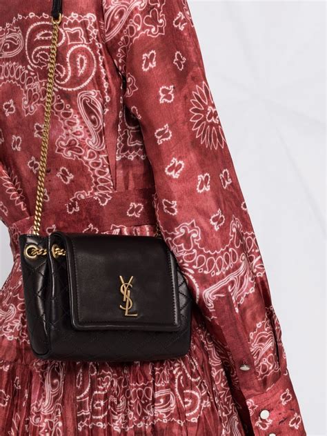 ysl nolita size|saint laurent mini nolita crossbody bag.